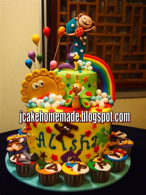 Jcakehomemade: Baby TV theme birthday cake