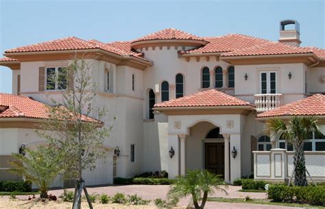 Spanish Style Home With Tile Roof, Spanish Mission Red Terracotta Floor Tile - Floor Your Home ...