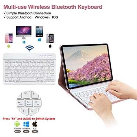 iPad Air 4 Keyboard Case (10.9-inch, 2020) - Support Pencil Wireless ...