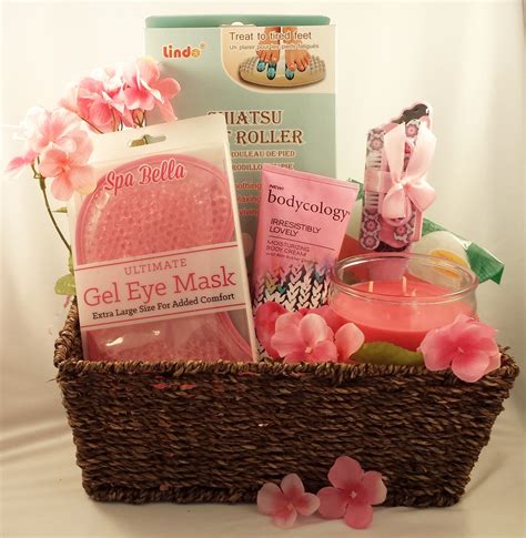 Sweet Strawberry Spa Relaxation Gift Basket – Bundle of Joy Baskets