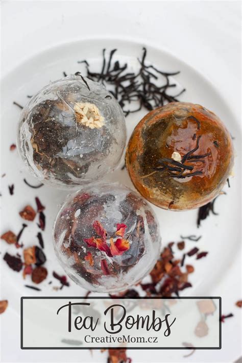 Homemade Tea Bombs - The Creative Mom