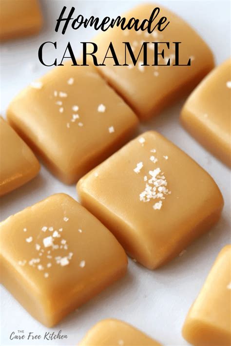 Homemade Caramel Recipe - The Carefree Kitchen