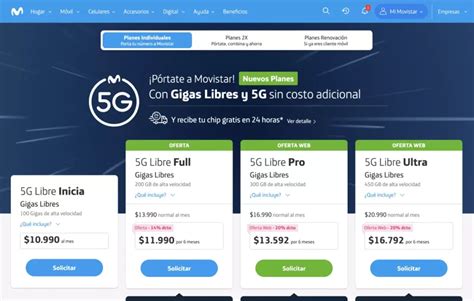 Planes Movistar: Precios, promociones y cómo contratar | infoservicio.cl