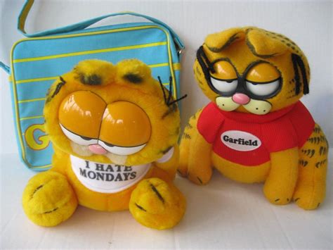 Garfield The Cat Plush Talking & Garfield Handbag Lot of 3 | #1903080848