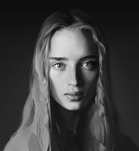 ArtStation - Black & White portraits studies