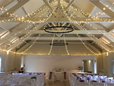 fairy-light-canopy-barn | Canopy lights, Venue lighting, Fairy lights