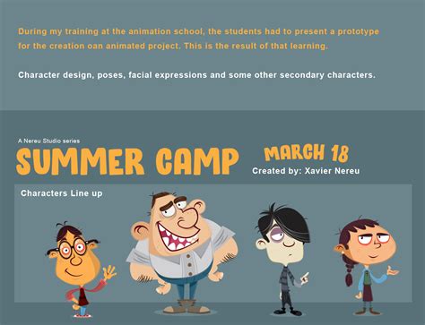 Summer Camp on Behance