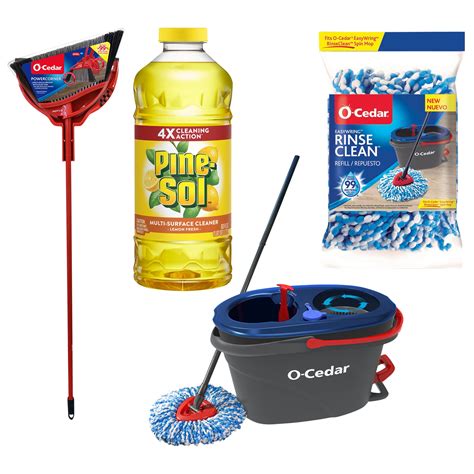 Shop O-Cedar Floor Cleaner Collection with Pine Sol All Purpose Cleaner at Lowes.com