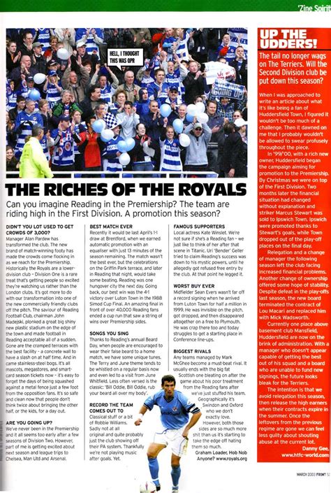 Hob Nob Anyone? - Reading Football Club Article