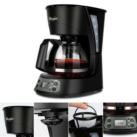 Cafe Americano Coffee Machine Automatic 24h Reservation Coffee Makers ...