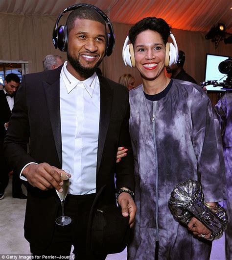 Usher enjoys low-key engagement to longtime girlfriend Grace Miguel | Daily Mail Online