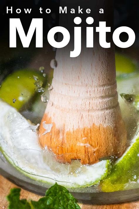 How to Make a Mojito Cocktail at Home | Mojito recipe, Mojito, Mojito ...