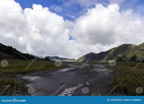 Mount Bromo Volcano Eruption Stock Image - Image of temple, climbing ...