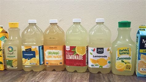 Store Bought Lemonade Brands Ranked Worst To Best