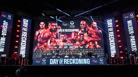 Is the 'Day of Reckoning' fight card with Anthony Joshua and Deontay ...