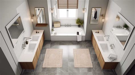 12+ Clever Jack and Jill Bathroom Layout Ideas for Today's Modern Home ...