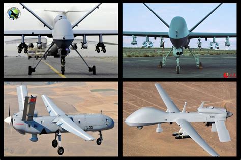 Top 10 Unmanned combat aerial vehicle / military drones List