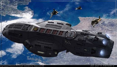 Battlestar Andromeda Spaceship Art, Spaceship Concept, Spaceship Design, Concept Ships, Concept ...