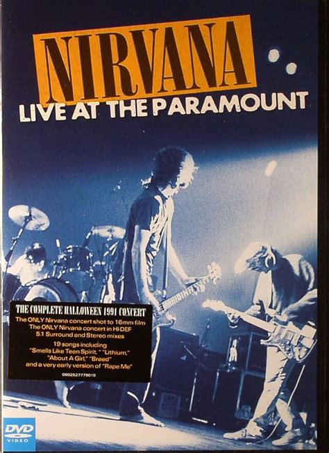 Nirvana Live At The Paramount: The Complete Halloween 1991 Concert at ...