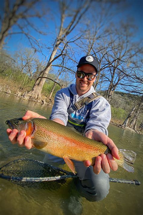 Guided Guadalupe River Trout Fishing - fisherofzen