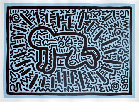 Keith Haring | Radiant Baby (1982) | Artsy