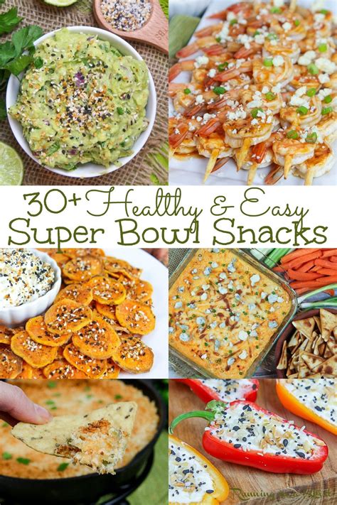 30+ Healthy Super Bowl Snacks « Running in a Skirt