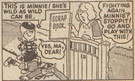 BLIMEY! The Blog of British Comics: The first MINNIE THE MINX! (1953)