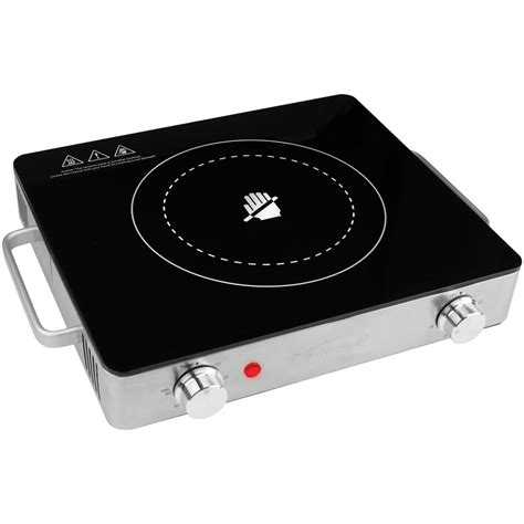 Brentwood Appliances Ts-381 1,200-watt Single Infrared Electric Countertop Burner - Walmart.com ...