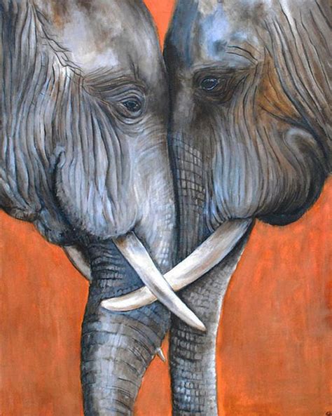 Elephant paintings, Elephants and Paintings on Pinterest