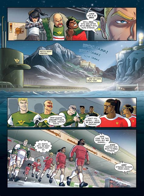 Home | SupaStrikas | Comic book layout, Iron tanks, Striker