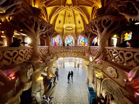 The interior of Disneyland Paris's Castle is something that needs to be experienced in person ...