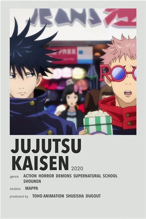 Jujutsu kaisen anime poster HD phone wallpaper | Pxfuel