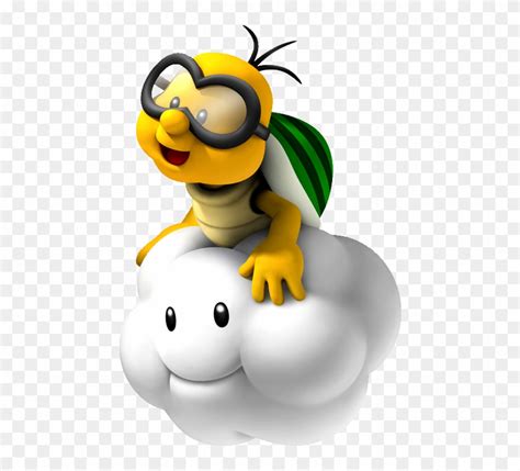 Lakitu Cloud - Lakitu Mario Clipart (#4791703) - PikPng