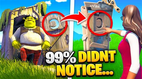 *NEW* SHREK in Fortnite! (99% People MISSED This) - YouTube