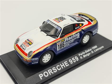 1/43 1986 Porsche 959 - Paris-Dakar - Metge / Lemoyne