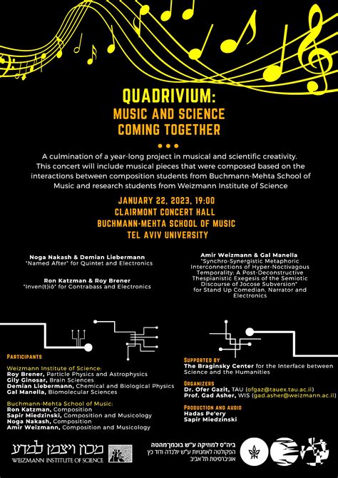 Quadrivium: Music and Science coming together | Asher Lab