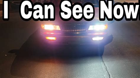 New Led Light Bulbs And Fog Lights For The Grand Marquis ️ 😎 - YouTube