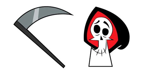 The Grim Adventures of Billy and Mandy Grim Reaper cursor – Custom Cursor