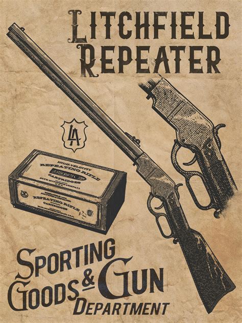 Litchfield Repeater Poster : r/reddeadredemption