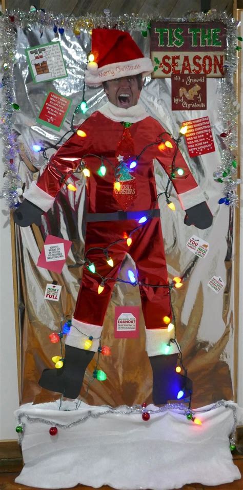 Griswold Christmas | Christmas door decorating contest, Christmas classroom door, Door ...