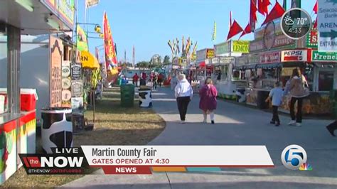 Martin County Fair opens - YouTube