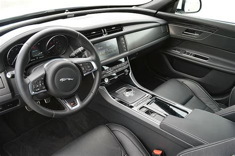 Black Jaguar Car Interior