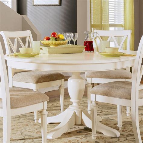 10+ White round pedestal dining table information | diningroom3