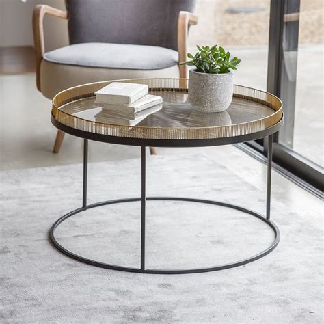 Doris Coffee Table in Brass by Atkin and Thyme | Atkin and Thyme