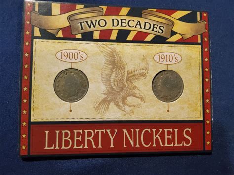 1908 Liberty Head Nickel American Coin Treasure Two Decades Set | eBay