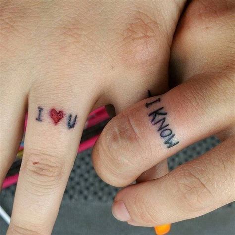 38 Perfect Wedding Tattoo Ideas - ADDICFASHION Couple Matching Tattoo ...