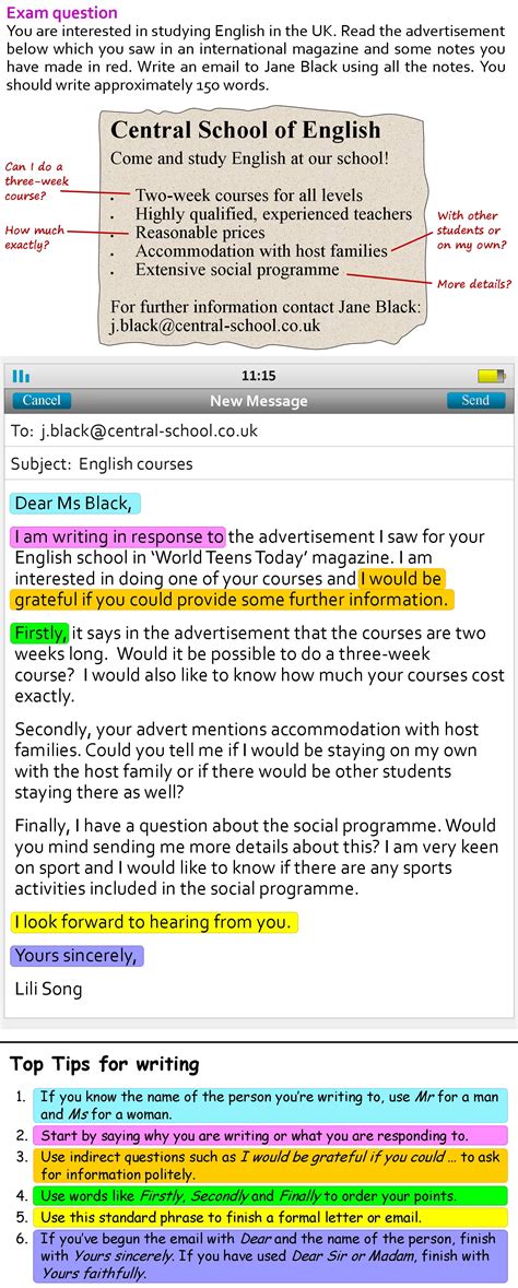 Formal Email Format Spm / How To Write A Letter Of Permission Formal Letter Pt3english Com ...