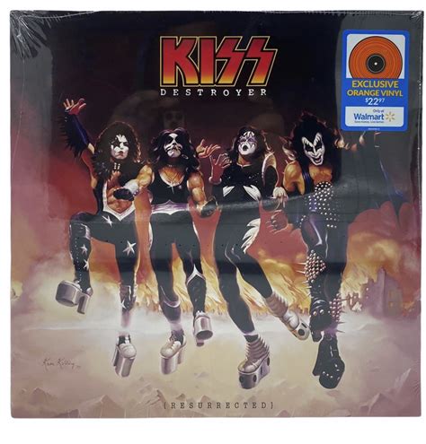 KISS Destroyer Resurrected Vinyl Orange - GEORGE'S KISS COLLECTION