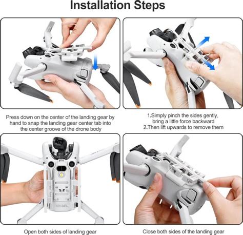 Skyreat Landing Gear for DJI Mini 4 Pro Drone Accessories - Skyreat