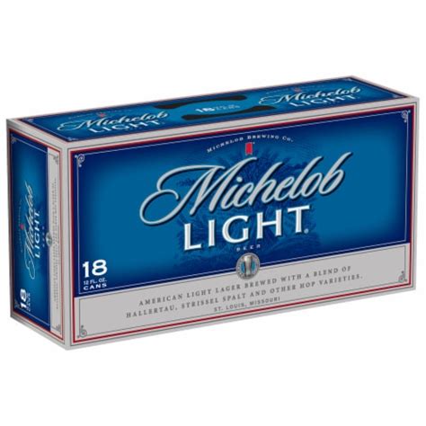 Michelob Light Beer, 18 pk / 12 fl oz - Ralphs